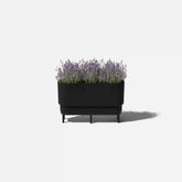 demi raised long planter