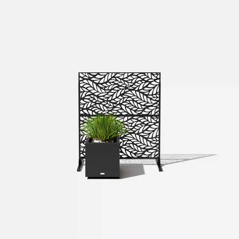 corten flowleaf privacy screen set
