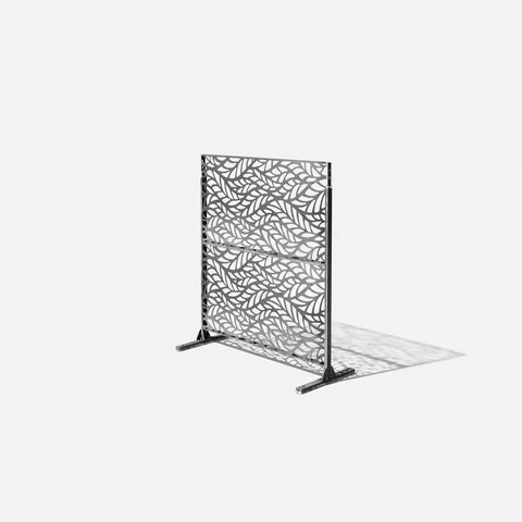 corten flowleaf privacy screen set