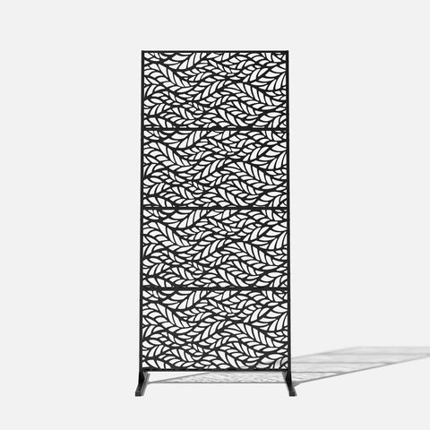 corten flowleaf privacy screen set