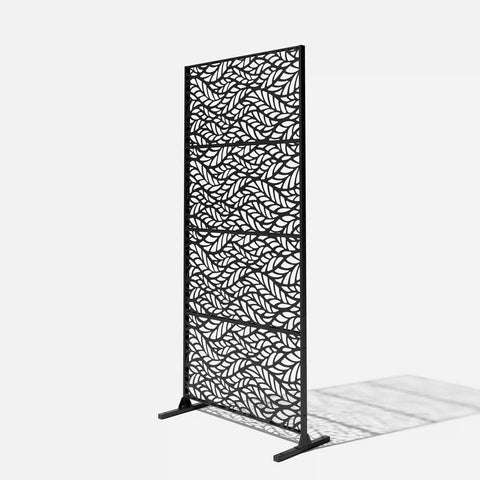 corten flowleaf privacy screen set