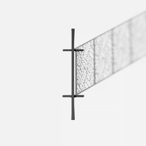 corten flowleaf privacy screen set