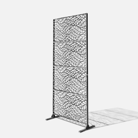 corten flowleaf privacy screen set