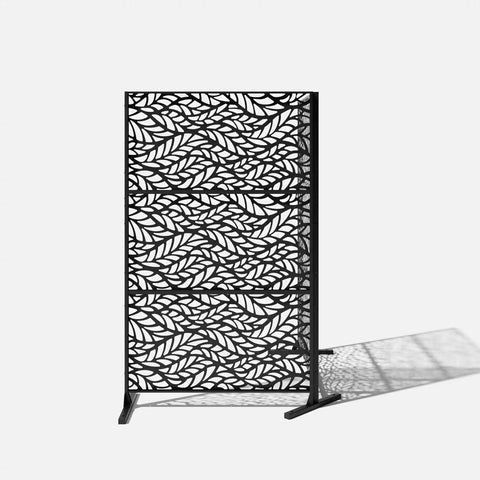 corten flowleaf privacy screen set